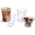 Dinex DXFT907 9 Oz. Clear SAN Plastic Fenwick Tumbler (72 Each Per Case)
