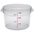 Cambro RFSCW12135 12 Qt. Clear Round Camwear Storage Container