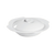 CAC China COL-120 30 Oz. Super White Porcelain Accessories Fashion Pasta Bowl Set (8 Set Per Case)