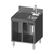 Glastender C-SC-24R-LD Stainless Steel CHOICE Sink Cabinet - 24"W x 24"D
