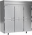 Beverage Air HF3HC-1HS 78" W Three-Section Solid Door Reach-In Horizon Series Freezer - 115 Volts