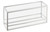 Cal-Mil 22078-15 15"W x 5"D x 7"H Rectangular White Plastic & Steel Presentation Display