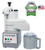 Robot Coupe R301 3.7 L. Gray Polycarbonate Bowl D Series Combination Food Processor - 120 Volts, 1-1/2 HP