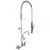 Fisher 83940 8" Backsplash with Tee Control Valve Ceramic Cartridges Wall Bracket Pre-Rinse Unit
