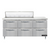 Continental Refrigerator D72N12-D 72" W Three-Section Six Drawer Designer Line Sandwich Unit