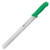 Winco KWP-121G 12" Wavy Edge Slicer Knife with Polypropylene Handle