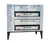 Marsal SD-448 STACKED-NG Natural Gas Pizza Oven Double Deck 7"