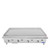 Atosa ATTG-48 48" W Stainless Steel Liquid Propane Countertop CookRite Heavy Duty Griddle - 100,000 BTU