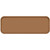 Cambro 926508 8.88" Brown Rectangle Camtray - 12/Case