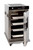 Cres Cor H339SS128C 18.88" W Stainless Steel 1-Compartment Half-Height Insulated Lift Out Interior Mobile Heated Cabinet - 120 Volts