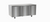 Delfield 4472NP 72" W Stainless Steel Three-Section 3 Doors Reach-In Worktop and Undercounter - 115 Volts