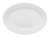 CAC China MAJ-12 White Bone China Oval Majesty Platter (2 Dozen Per Case)
