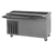 Piper Products R6-BCM 96"L x 30"W x 36"H 9 7/16" Dp (6) Pan Size Stainless Steel Top Refrigerated Cold Pan Unit Enclosed Base Mobile Modular Reflections Serving Counter