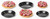 Matfer Bourgeat
 345676
 2.75" x 0.38"
 Round
 Composite
 ExoGlass Tartlet Mold - 1 Pack