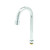 T&S Brass 179X-L15 Nozzle swivel 9-1/4" H 4-3/8" spread gooseneck 1.5 GPM vandal-resistant aerator laminar flow device