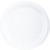 Carlisle 4350102 9" Dia. Plastic White Dallas Ware Dinner Plate