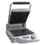 Cadco CPG-10F Single Panini Press with Ceramic Smooth Plates - 120 Volts