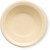 Carlisle KL80525 4 1/2" Dia. 4.75 Oz. Plastic Kingline Rimmed Fruit Bowl