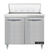 Continental Refrigerator D36N10 36" W Two-Section Two Door Designer Line Sandwich Unit