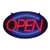 Winco LED-10 14"W x 1-3/4"H Oval Led Sign