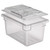 Cambro 1218SCCW135 18" W x 12" D Clear Polycarbonate Camwear SlidingLid - 6/Case
