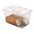 Cambro 1218SCCW135 18" W x 12" D Clear Polycarbonate Camwear SlidingLid - 6/Case