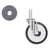 Metro 5Ld Super Erecta Stem Caster Swivel 5" Dia. 15/16" Face 125 Lb. Capacity Resilient Rubber Donut Wheel Tread