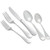 Winco 0037-01 6-1/8" 18/8 Stainless Steel Teaspoon (Contains 1 Dozen)