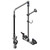 T&S Brass B-0131-Bc Easyinstall Pre-Rinse Unit Wall Mount Mixing Faucet With 8"