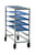 New Age 1346 15.25"W Mobile 6 Platter Rack with 5" Centers