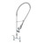 T&S Brass B-2277-Cr Easyinstall Pre-Rinse Unit Deck Mount 8"