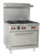 Vulcan SX36-6BP-QS-PLATINUM 36" Liquid Propane SX Series Restaurant Range - 198,000 BTU