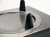 Lakeside 5209 Easy-Glide 9.13" Dia. Round Stainless Steel 2-Tube Non-Heated Mobile Dish Dispenser