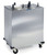 Lakeside 5209 Easy-Glide 9.13" Dia. Round Stainless Steel 2-Tube Non-Heated Mobile Dish Dispenser