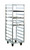 New Age 1337 64"H Roll-In Refrigerator/Proofer Standard-Angle 11 Sheet Pan Rack with 5" Centers