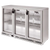 Infrico USA IMD-ERV35IIGD 53.25" W Stainless Steel Glass Door Refrigerated Back Bar Cooler - 115 Volts