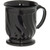 Dinex DX300003 Turnbury 8 oz Onyx Insulated Pedestal Base Mug