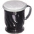Dinex DX300003 Turnbury 8 oz Onyx Insulated Pedestal Base Mug