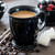 Dinex DX300003 Turnbury 8 oz Onyx Insulated Pedestal Base Mug