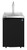 Hoshizaki DD24 24.88" One-Section Solid Door Draft Beer Cooler