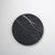 American Metalcraft MB14 14" Melamine Black Round Serving Board