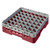 Cambro 49S318416 Camrack Glass Rack With Soft Gray Extender - 5 Cases