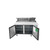 Atosa MPF8202GR 67" W 2-Sections 2 Doors Refrigerated Pizza Prep Table - 115 Volts
