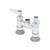 T&S Brass B-0225-CR-LN Pantry Mixing Faucet double deck mount 4"