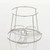 American Metalcraft SDRCK 7.5" Top Dia. x 9.63" Bottom dia. x 7.38" H Stainless Steel Display Rack