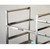 Lakeside 197 5 Rack Capacity Stainless Steel Glass and Cup Rack Transport Cart