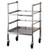 Lakeside 197 5 Rack Capacity Stainless Steel Glass and Cup Rack Transport Cart