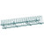 Metro TDR48K3 Smartwall Tray Drying Rack Metroseal 3 Epoxy-Coated Corrosion-Resistant Finish