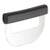 Winco KCC-1 6-9/10"L x 4-3/5"W x 1"H Single Blade Black Polypropylene Handle Chopping Knife