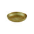 American Metalcraft ASEAG12 12" 80 Oz. Aluminum Gold Round Seafood Tray